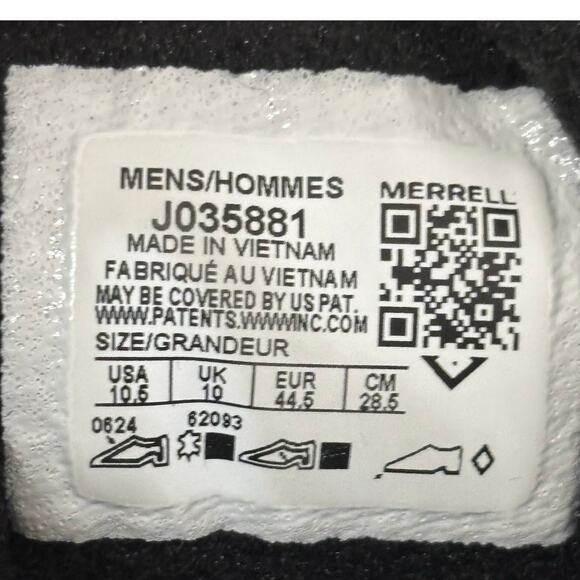 Merrell Men’s Moab 3 Granite Style #JO35881 Size 10.5 - Picture 8 of 9